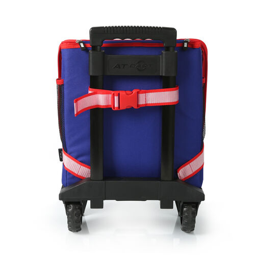 Bolsa porta alimentos carrito y ruedas Atletico de Madrid