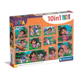 Puzzle 10 en 1 Dora La Exploradora