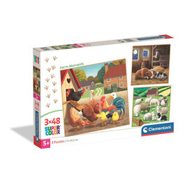 Puzzle Farm Moments 3x48pzs