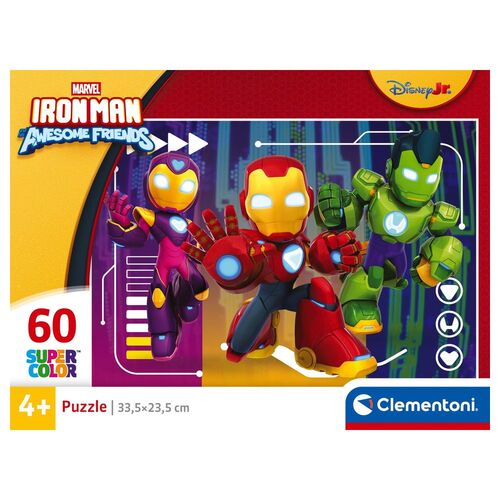 Puzzle Iron Man Marvel Ahaf 60pzs 
