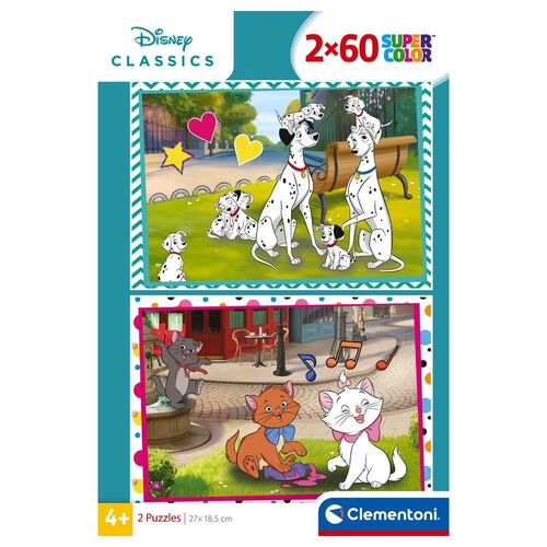 Puzzle Disney Classic 2x60pzs 