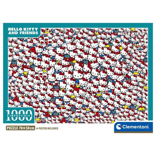 Puzzle imposible Hello Kitty 1000pzs