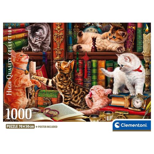 Curious Whiskers puzzle 1000pcs