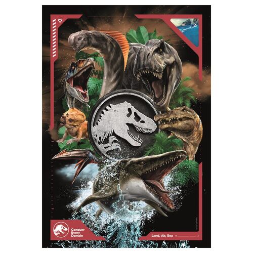 Jurassic World super puzzle 180pcs