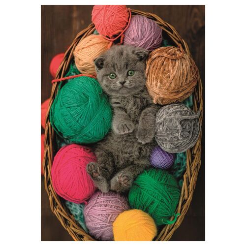 Puzzle Fluffy Kitten 500pzs 
