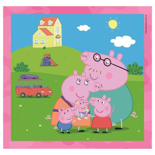 Puzzle Peppa Pig 3x48pzs 