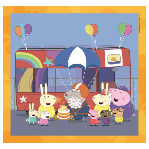 Puzzle Peppa Pig 3x48pzs 