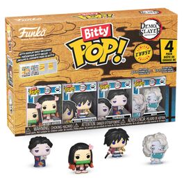 Blister 4 figuras Bitty POP Demon Slayer Nezuko