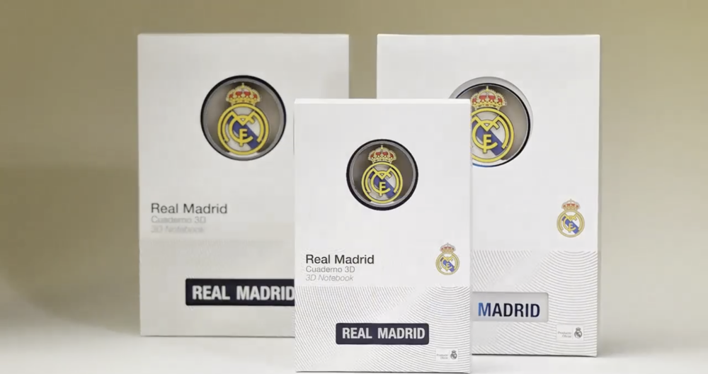 Cuaderno A6 Real Madrid