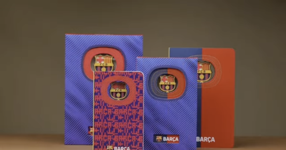 Cuaderno A6 F.C. Barcelona