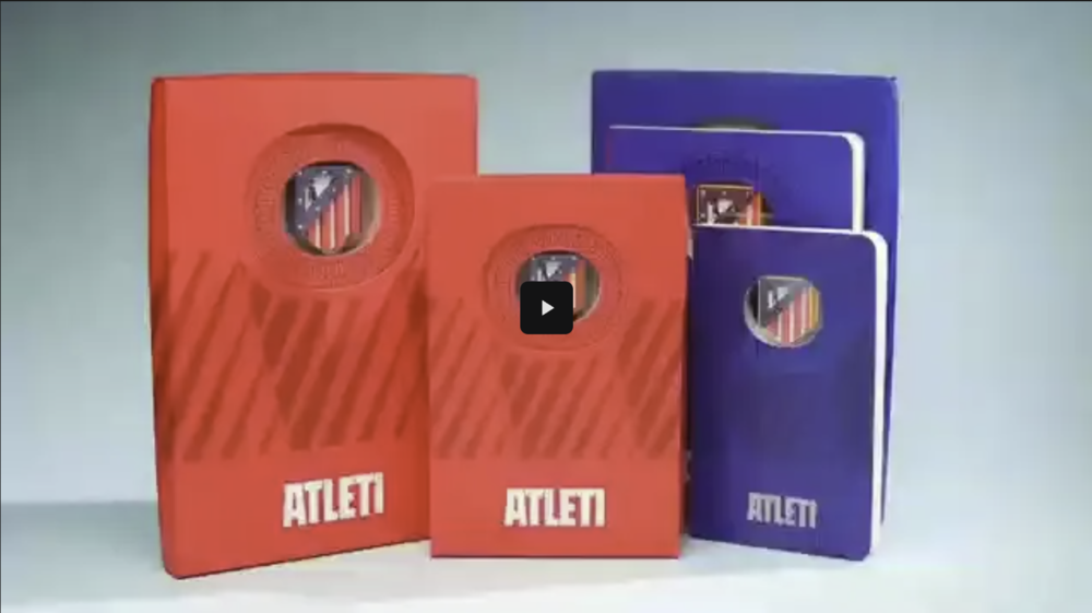 Cuaderno A5 Atletico de Madrid