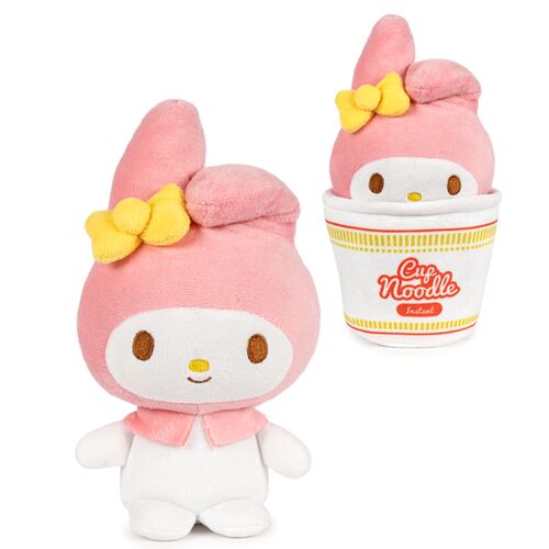 Hello Kitty & Friends Cup Noodles assorted plush toy 16cm