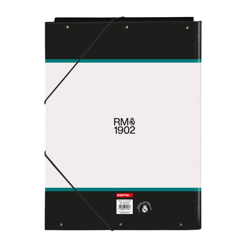 Real Madrid 26/27 A4 cardboard binder with flaps