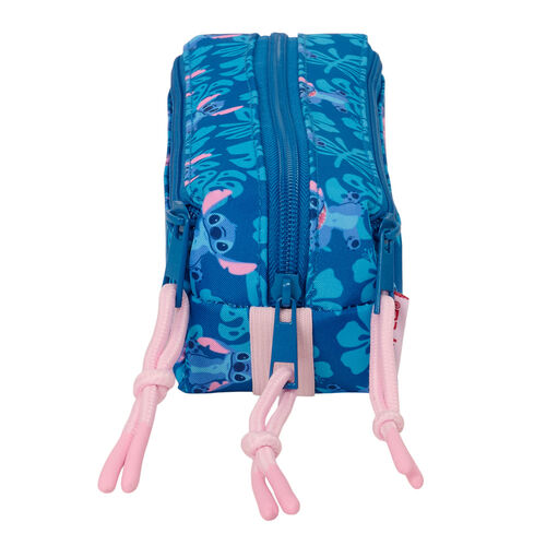 Disney Stitch & Angel triple pencil case
