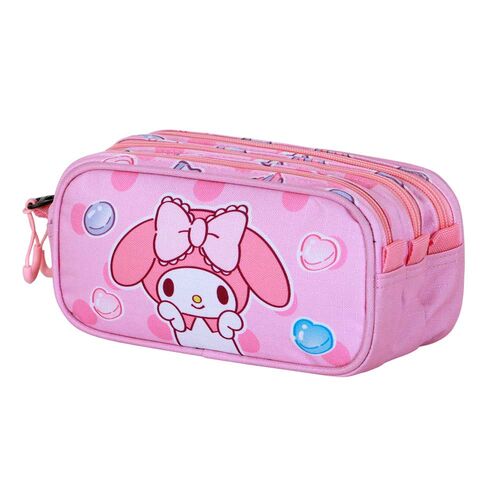 Portatodo My Melody Hello Kitty triple