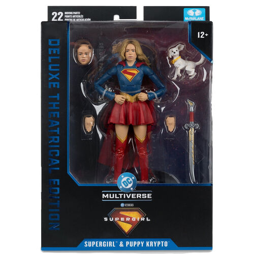 Figura Supergirl & Kripto Deluxe Theatrical Edition Supergirl DC Comics 18cm