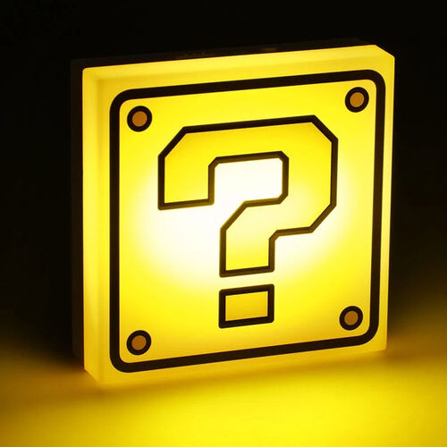 Lampara Question Block Super Mario