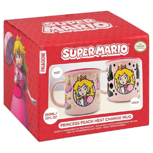 Super Mario Princess Peach heat change mug 350ml