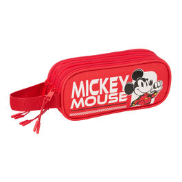 Disney Mickey & Friends Racing triple pencil case