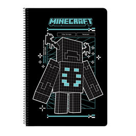 Minecraft Screen assorted A4 notebook