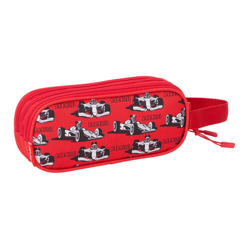 Disney Mickey & Friends Racing triple pencil case