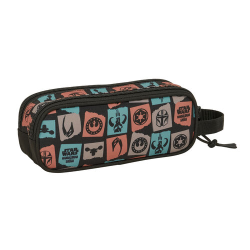Portatodo Mandalorian & Grogu Star Wars doble
