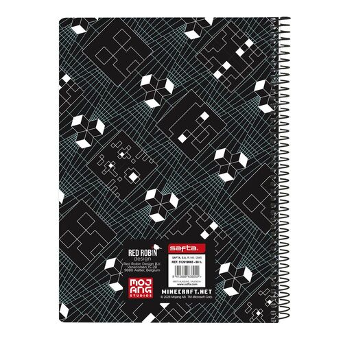 Minecraft Screen assorted A5 notebook