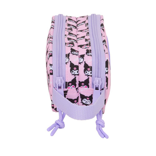 Hello Kitty Kuromi double pencil case