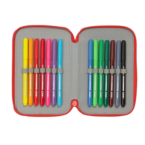 Plumier Super Mario triple 37pzs