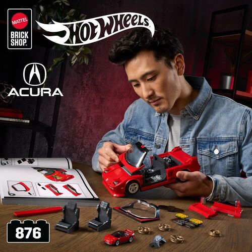 Set Construccion Elite Acura NSX Hot Wheels