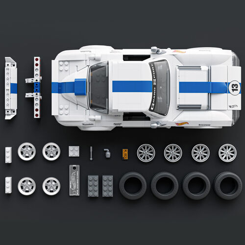 Set Construccion Elite Corvette Grand Sport Hot Wheels