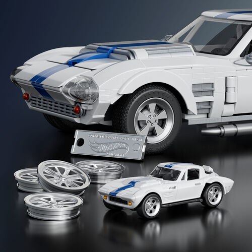 Set Construccion Elite Corvette Grand Sport Hot Wheels