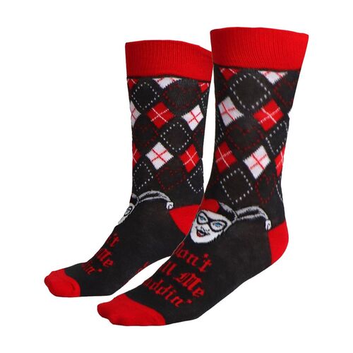 Set 3 calcetines Harley Quinn DC Comics adulto