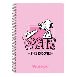 Snoopy A5 notebook