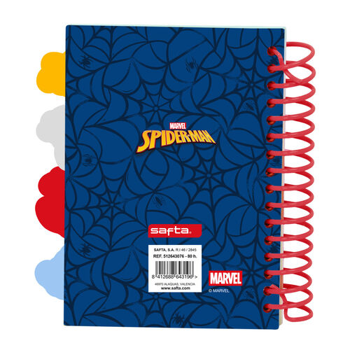 Marvel Spiderman A6 notebook