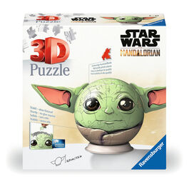 Puzzle 3D Grogu Star Wars 72pzs