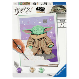 Star Wars Grogu CreArt painting kit