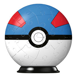 Puzzle 3D Super Ball Pokemon 54pzs