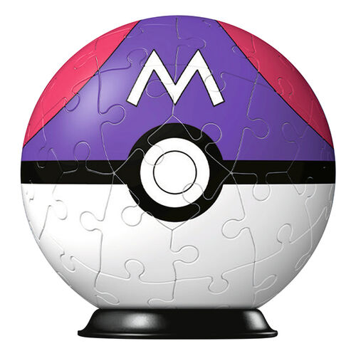Puzzleball Pokemon Masterball morada  54pzs