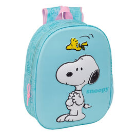 Mochila 3D Snoopy 33cm