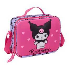 Bolsa portameriendas 3D Kuromi Hello Kitty termica