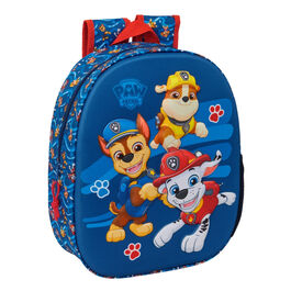 Mochila 3D Patrulla Canina Paw Patrol 33cm