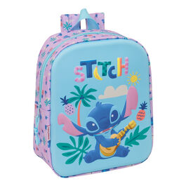 Mochila 3D Stitch Disney 27cm