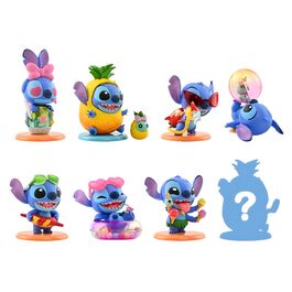 Figura sorpresa Cosbi Stitch on Holiday Stitch Disney surtido