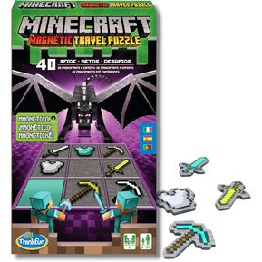Juego Minecraft magnetico viaje