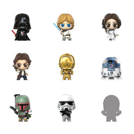 Figura sorpresa Cosbi Series 2 Star Wars surtido