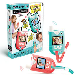 Walkie talkies video pantalla LCD Photo Creator