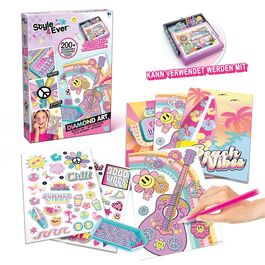 Kit manualidades diamantes brillantes Style 4Ever 