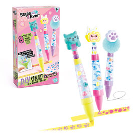 Set creacion boligrafos subrayadores Style 4Ever surtido