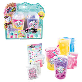 Set 2 vasos bebidas Slime surtido